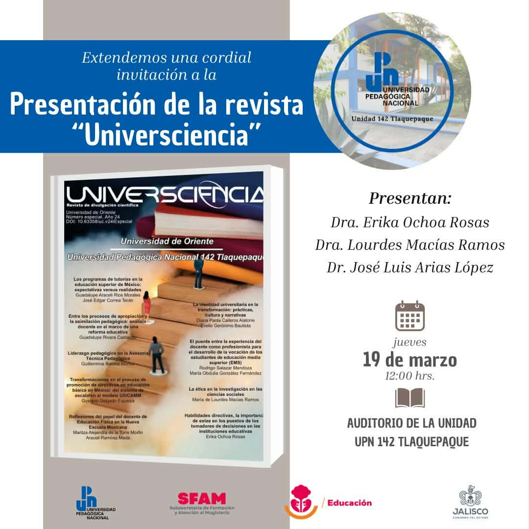 Presentación de la Revista Universciencia No. 24